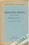 Zerwick Maximiliano - Graecitas biblica