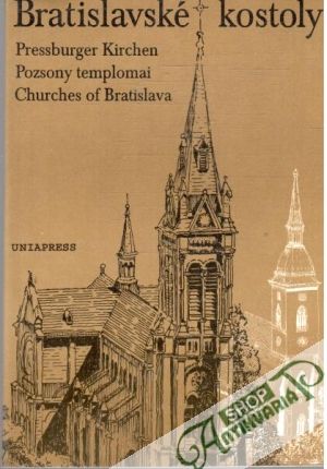 Obal knihy Bratislavské kostoly