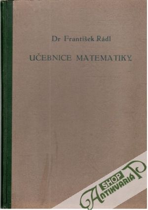 Obal knihy Učebnice matematiky