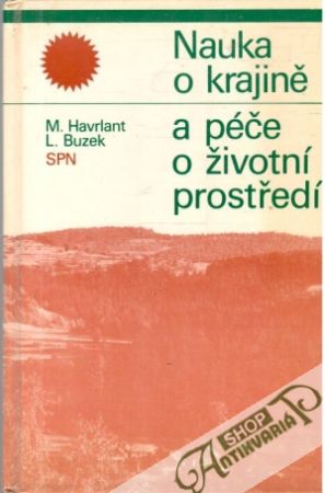 Obal knihy Nauka o krajině a péče o životní prostředí