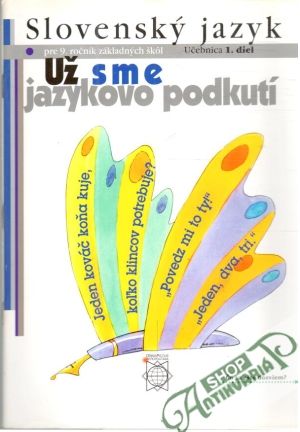 Obal knihy Slovenský jazyk pre 9. ročník ZŠ - učebnica 1. diel