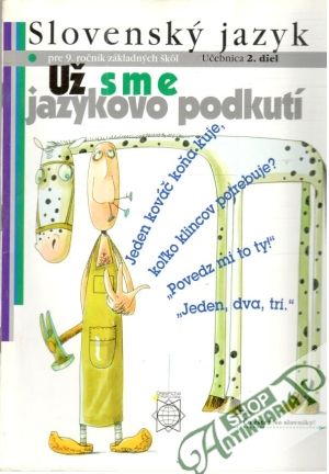 Obal knihy Slovenský jazyk pre 9. ročník ZŠ - učebnica 2. diel
