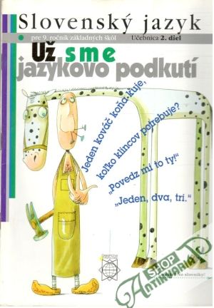 Obal knihy Slovenský jazyk pre 9. ročník základných škôl - učebnica 2. diel