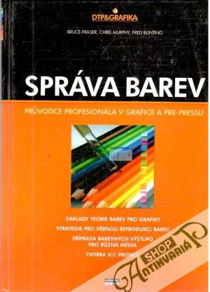 Obal knihy Správa barev