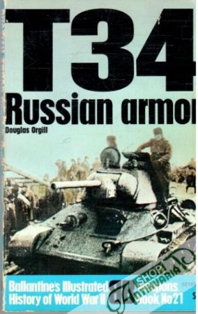 Obal knihy T34 - russian armor