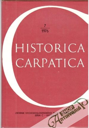 Obal knihy Historica carpatica 7/1976