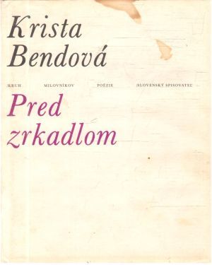 Obal knihy Pred zrkadlom