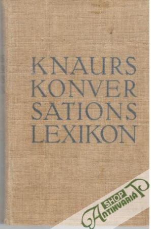 Obal knihy Knaurs konversations-lexikon A-Z