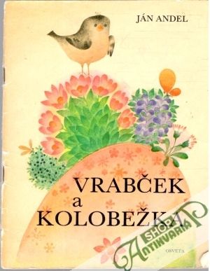 Obal knihy Vrabček a kolobežka