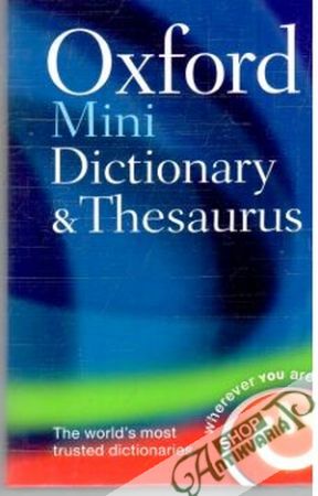 Obal knihy Oxford mini dictionary and thesaurus