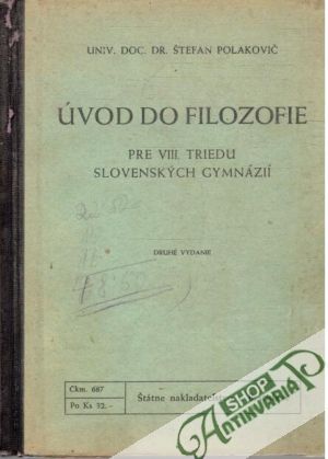 Úvod do filozofie - Polakovič Štefan