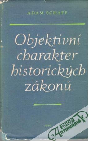 Obal knihy Objektivní charakter historických zákonu