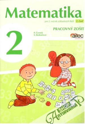 Obal knihy Matematika 2. časť  - pracovný zošit