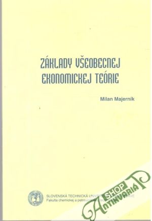 Obal knihy Základy všeobecnej ekonomickej teórie