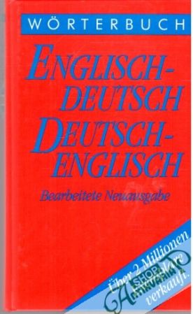 Obal knihy Worterbuch englisch - deutsch, deutsch - englisch