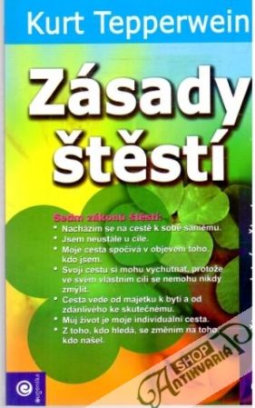 Obal knihy Zásady štěstí