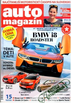 Obal knihy Auto magazín 07-08/2018