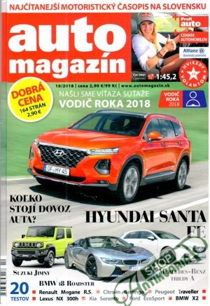 Obal knihy Auto magazín 10/2018