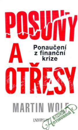 Obal knihy Posuny a otřesy