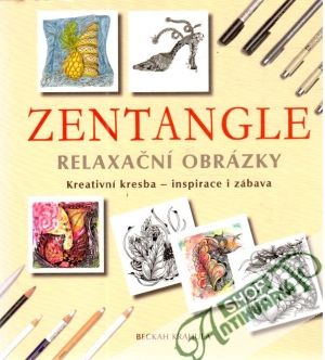 Obal knihy Zentangle - relaxační obrázky