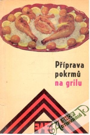 Obal knihy Příprava pokrmu na grilu