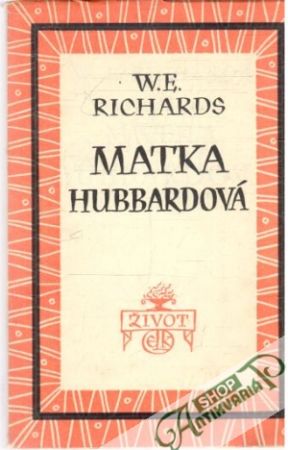 Obal knihy Matka Hubbardová