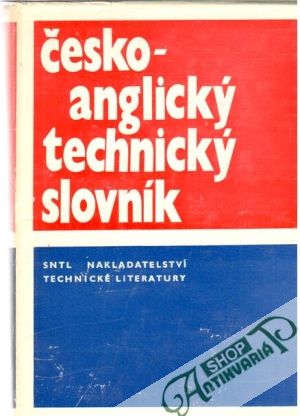Obal knihy Česko - anglický technický slovník