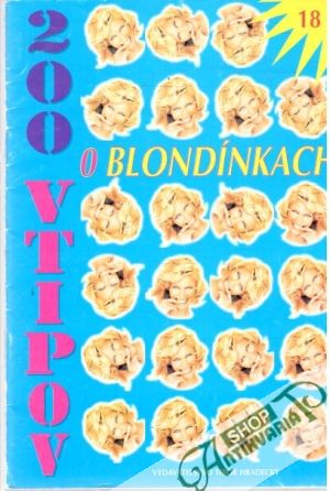Obal knihy 200 vtipov o blondínkach