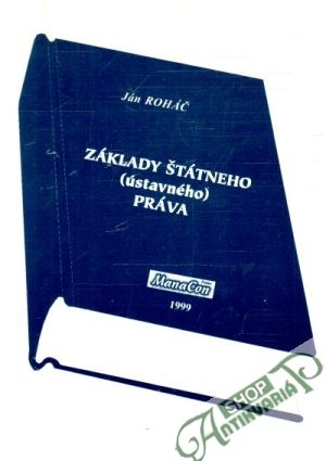 Obal knihy Základy štátneho (ústavného) práva