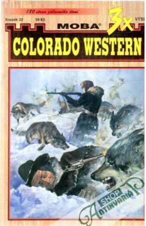 Obal knihy 3x Colorado western - 22.