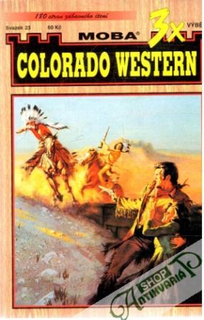 Obal knihy 3x Colorado western - 23.