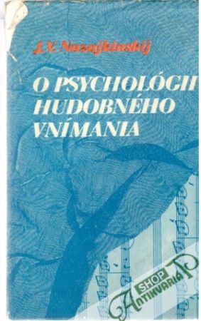 Obal knihy O psychológii hudobného vnímania