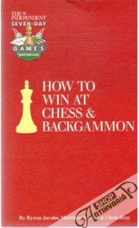 Obal knihy How to win at chess and backgammon