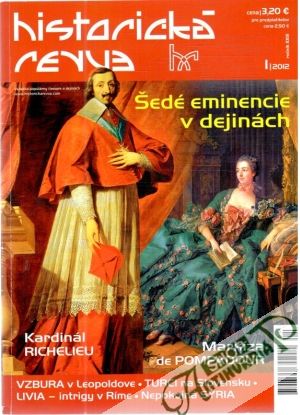 Obal knihy Historická revue 1/2012