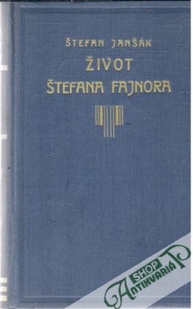 Obal knihy Život Štefana Fajnora