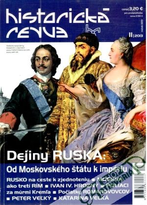 Obal knihy Historická revue 11/2013