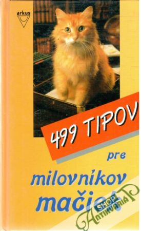 Obal knihy 499 tipov pre milovníkov mačiek