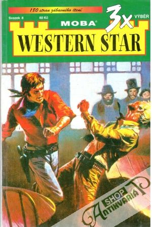 Obal knihy 3x western star 8.