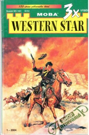 Obal knihy 3x western star 1001.
