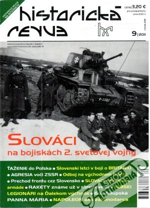 Obal knihy Historická revue 9/2011