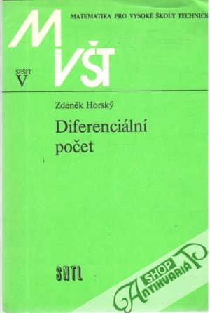Obal knihy Diferenciální počet