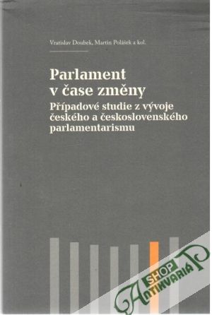 Obal knihy Parlament v čase změny