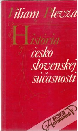 Obal knihy História československej súčasnosti