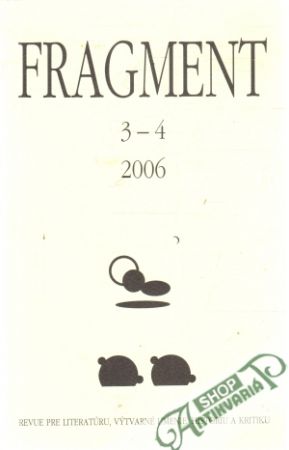 Obal knihy Fragment 3-4/2006