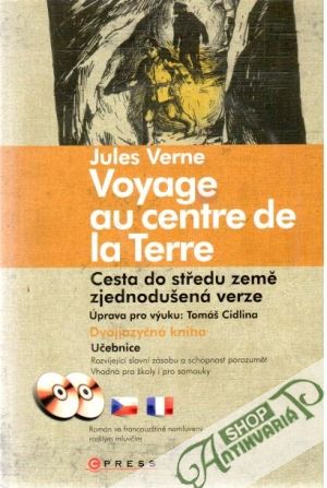 Obal knihy Voyage au centre de la Terre - Cesta do stŕedu země