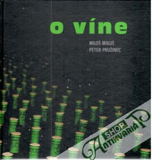 Obal knihy O víne