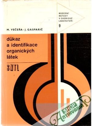 Obal knihy Dukaz a identifikace organických látek