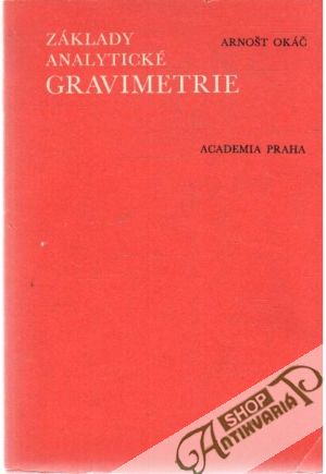 Obal knihy Základy analytické gravimetrie
