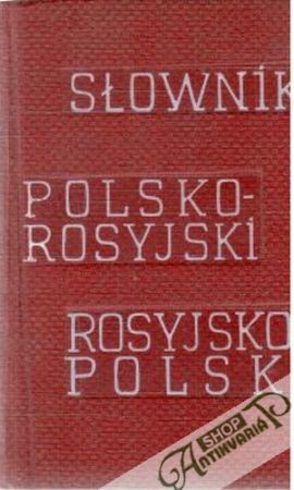 Obal knihy Slownik polsko - rosyjski, rosyjsko - polski