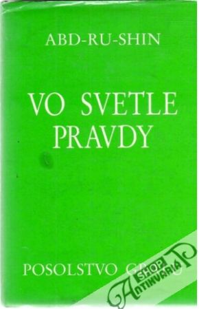 Obal knihy Vo svetle pravdy - Posolstvo grálu I.